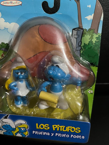 Pitufos Jakks Pacific Figuras Pitufina Poeta (Usado)