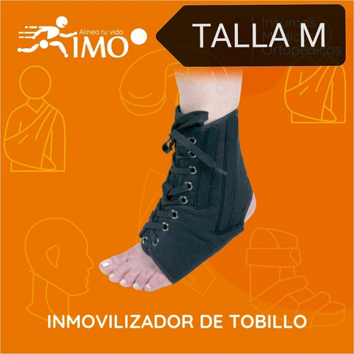 1 Un Inmovilizador D Tobillo Talla M Hecho Taiwan Imo Nuevo