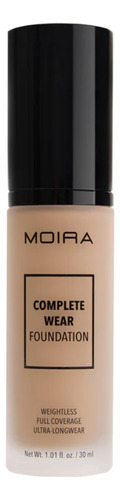 Maquillaje Complete Wear Foundation Moira Cosmetics Original