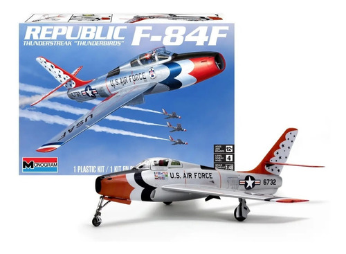 F-84f Thunderstreak Thunderbirds de Revell Republic 1/48 15996