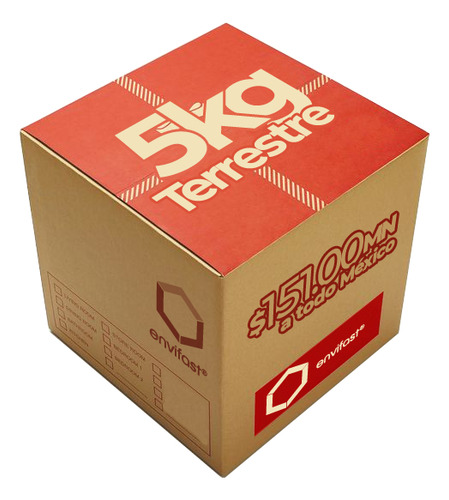 2 Guía Prepagada Envifast Est 5kg Terrestre Con Recolección
