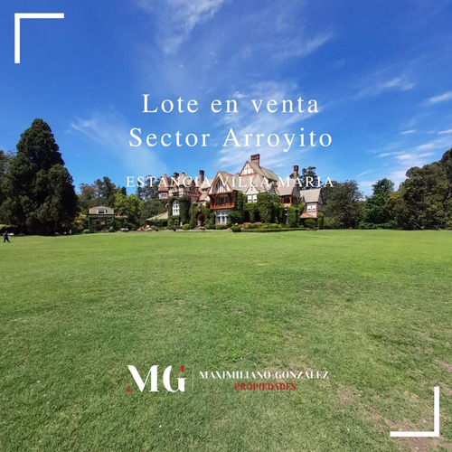 Lote En Venta - Estancia Villa Maria Ezeiza Barrio Privado