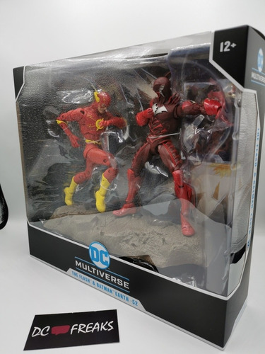 Imagen 2 de 2 de Flash Vs Red Death 2 Pack Dc Multiverse Mcfarlane Toys