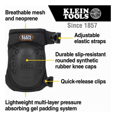 Klein Tools 60344 Hinged Gel Knee Pads Yyn
