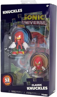 Sonic The Hedgehog Knuckles Classic Figuras Comic Tomy