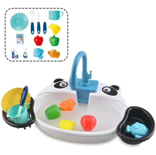 Fregadero De Cocina Juguetes Con Agua Corriente Fregadero