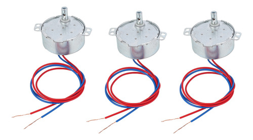 3 X Ac 220v-240v, 4 W, 3 Rpm, Ccw/cw, 20 Mm De Espesor, Corr