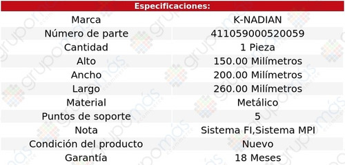 Tubo Enfriamiento Pointer L4 1.8l 98 Al 06