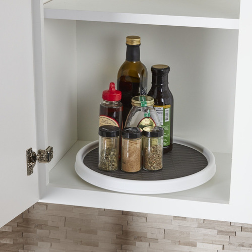 Imagen 2 de 5 de Base Bandeja Giratoria Cocina Condimenteros Aceite Gabinete