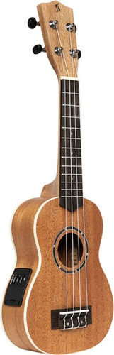 Ukulele Elétrico Stagg Soprano Us 30 Com Capa