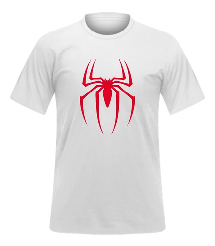 Polera Hombre Araña Spiderman Super Héroe Para Hombre Marvel