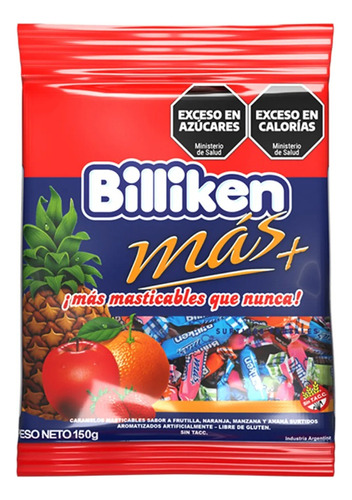 Caramelos Masticables Billiken X 150g