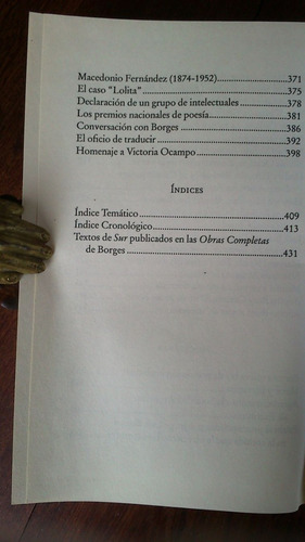 Imagen 5 de 5 de Borges Obras Completas Nº 20 Sudamericana