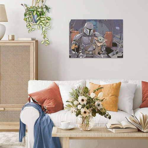 Rompecabezas Ravensburger The Mandalorian 1000p 1000pz