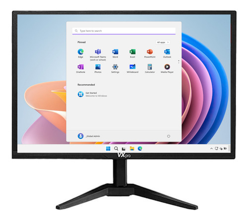 Monitor Gamer VXpro VX190Z 19 Led Wsxga 60hz 5ms Hdmi Vga Cor Preto - Bom (Recondicionado)