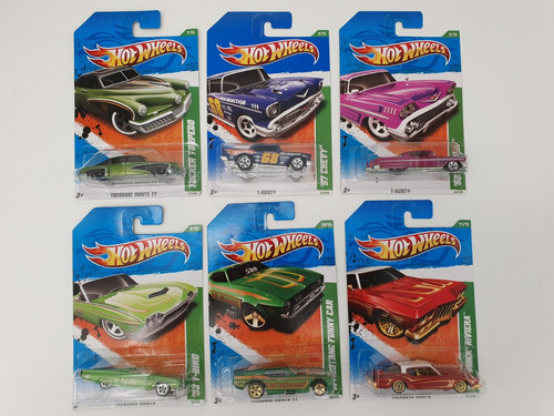 6 Hot Wheels Th Treasure Hunt 2011