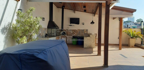 Apartamento Para Aluguel, 3 Quartos, 3 Suítes, 3 Vagas, Vila Bastos - Santo André/sp - 3402