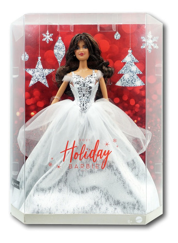 Barbie Signature 2021 Holiday Barbie Doll V3