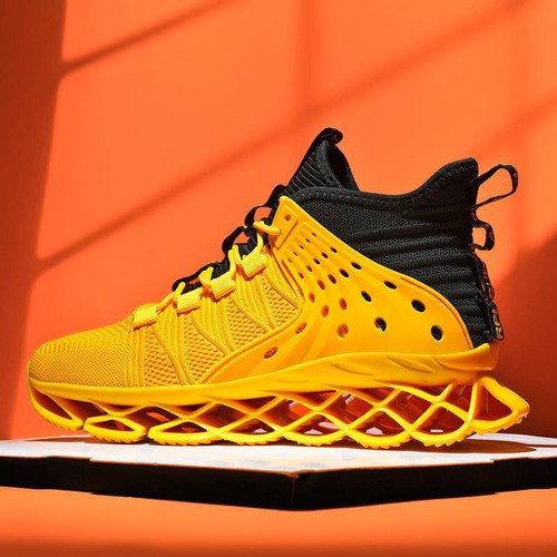 Zapatillas Para Correr Transpirables Para Hombre, Zapatillas Deportivas De Baloncesto