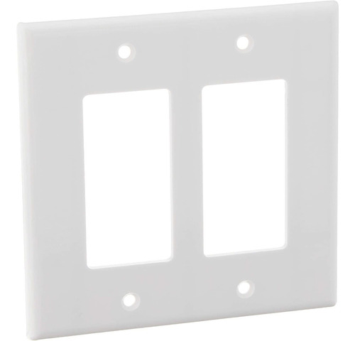 Leviton 80609-w - Tapa De Tomacorriente De 2 Interruptores D