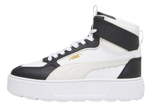 Tenis Puma Karmen Rebelle Mid Black/white Mujer Juvenil