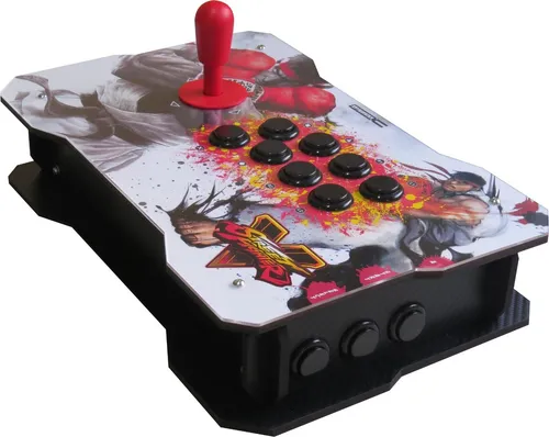 Controle Arcade Ps4 Ps3 Raspberry Pc Com Sensor Magnetico