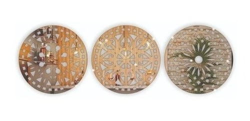 Kit Espelhos Decorativos De Mandalas -perfeito Para Presente