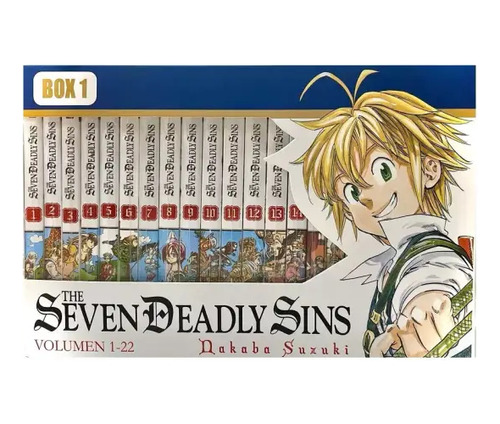 Panini Manga The Seven Deadly Sins Boxset N.1
