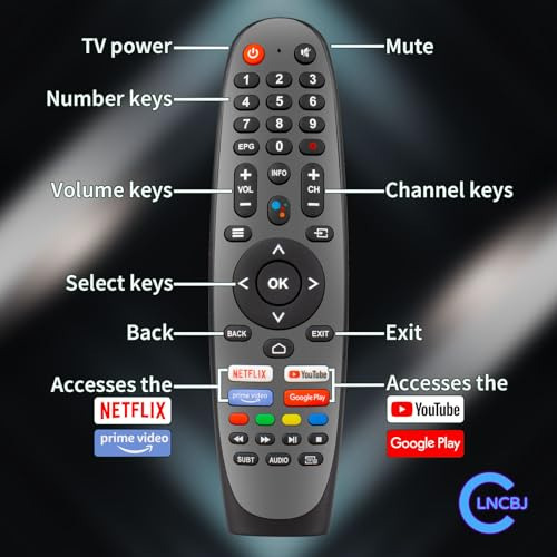 Pack De Control Remoto Ec40v2fa Para Caixun Android Tv