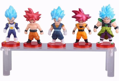 Dragon Ball Juguetes Mini Colección 16 Piezas 7 Cm Goku Etc