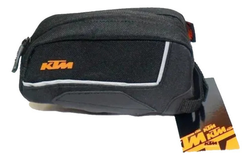 Bolso Porta Alimento Bicicleta Ktm Ruta Triatlon - Racer Color Negro