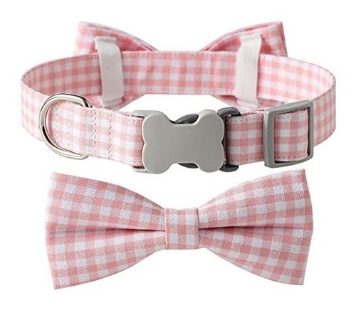 Guoyihua Collar De Perros Bowtie, Elegante Cottón Gzxde