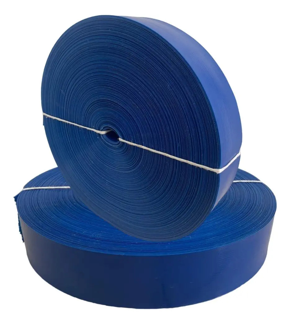Cinta Rompevientos 10m2 Cinta Plástica Para Malla Ciclónica Ancho 1.6 M Color Azul