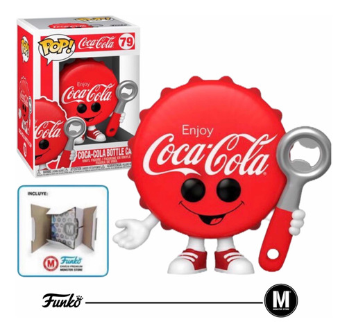 Figura De Acción Coca- Cola Bottle Cap De Funko Pop!