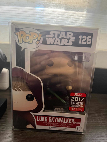 Luke Skywalker (hood) Star Wars Funko Pop Convention 2017