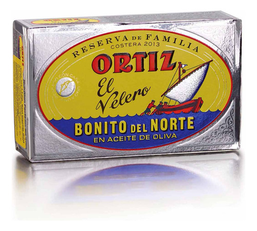 AtĂșn Blanco Ortiz En Oliva Reserva Familiar 112g