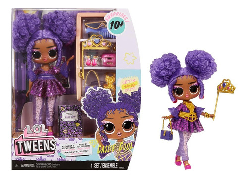 Muñeca Lol Surprise Tweens Cassie Cool Acessorios Infantil C