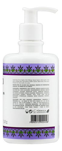 Sabonete Líquido Glicerina Granado Lavanda 300ml