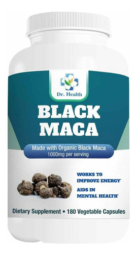 Black Maca 90 Caps Dr. Health - Un - Unidad a $1208