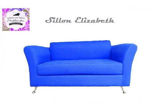 Sillon Elizabeth 2 Cuerpos Tela A Eleccion