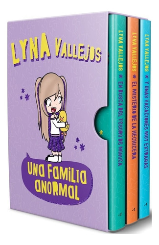 Pack Relanzamiento: Una Familia Anormal Lyna Vallejos - Lyn