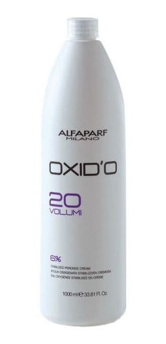 Água Oxigenada Alfaparf Oxid´o 1 Litro (escolha O Volume)