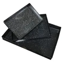 Comprar Set X3 Asaderas \u002F Fuentes  Enlozada Reforzada Horno