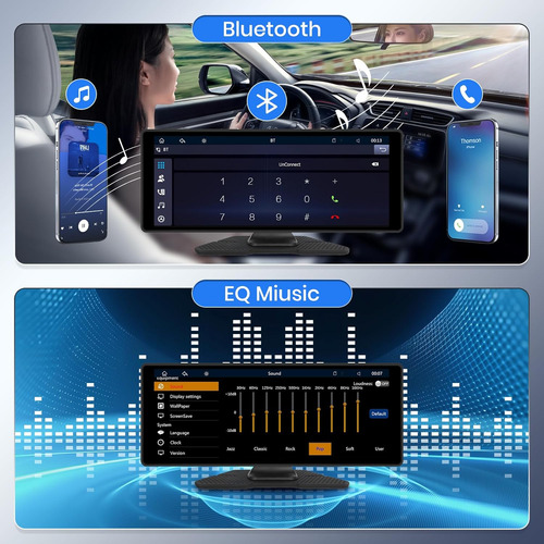 Radio Auto Portable Carplay Android Camara 10.26