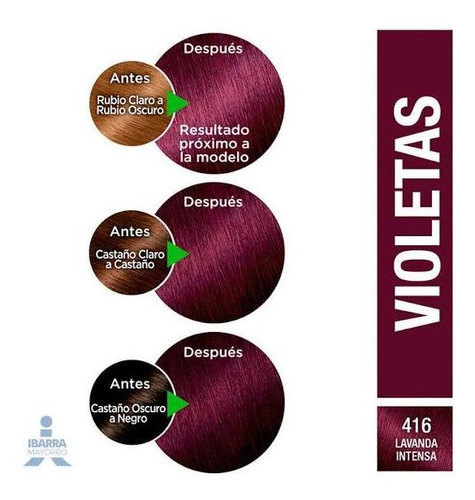 Tinte Garnier Nutrisse Tono 416