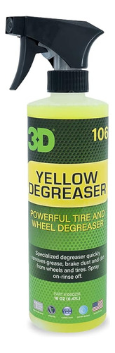 3d Yellow Degreaser Wheel & Tire Cleaner - Elimina De Forma 