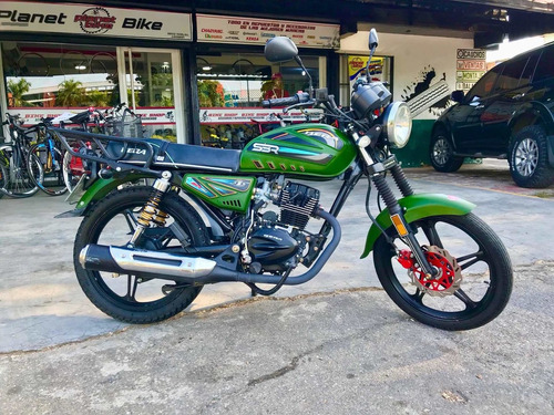 Imagen 1 de 15 de Moto Bera Br-150 Color Verde