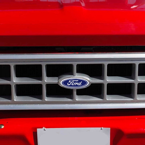 Emblema Ford Oval Da Grade F-1000 F-4000 F-600 1975 Até 1992