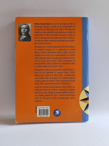 Imagen 2 de 2 de Estudio En Escarlata Cinco Pepitas De Naranja Libro Usado