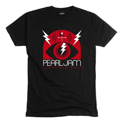 Remera Lightning Bolt Pearl Jam Rock Talles Colores Exoma